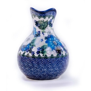 Front of fine porcelain pitcher.