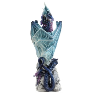 Dragon Figurine, Dread, Defender, Andrew Bill, Gift, polystone dragon