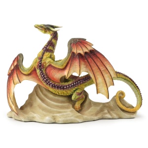 Dragon Figurines, Samoon, Andrew Bill, Artist, Gift, Polystone