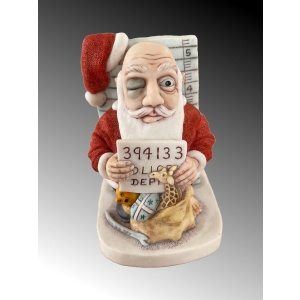 Harmony Kingdom, Mug Shot, 2021 Harmony Kingdom Santa, Treasure Jest Santa,